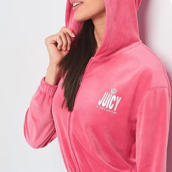 Juicy Couture Pants & Jumpsuits Juicy Couture Velour Jumpsuit With